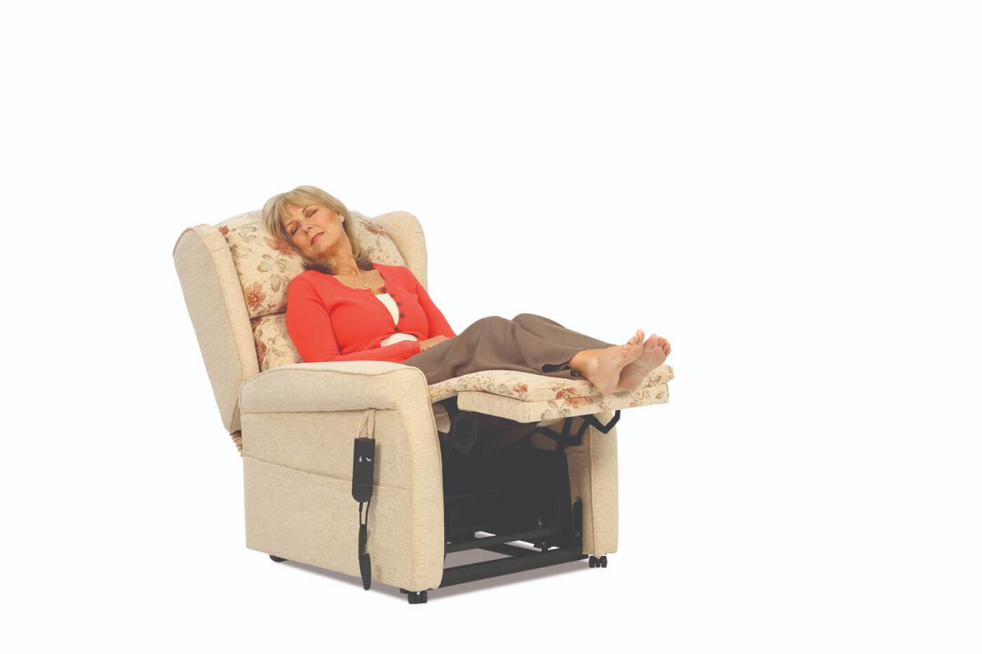 The Suffolk chair with someone sleeping